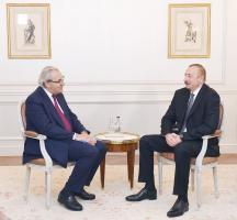 Ilham Aliyev met with Chief Executive Officer of SUEZ