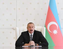 Closing speech by Ilham Aliyev at the Cabinet of Ministers dedicated to results of socio-economic development in first half of 2018 and future objectives