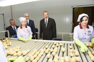 Ilham Aliyev attended inauguration of agropark built by “Buta Group” LLC in Ismayilli