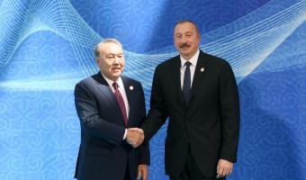 Visit of Ilham Aliyev to Kazakhstan