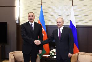 Ilham Aliyev met with President Vladimir Putin