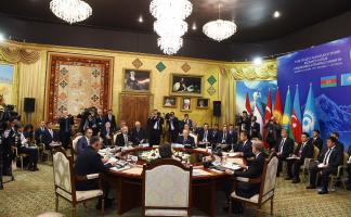 Visit of Ilham Aliyev to Kyrgyzstan