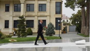 Ilham Aliyev arrived in Bilasuvar district for visit