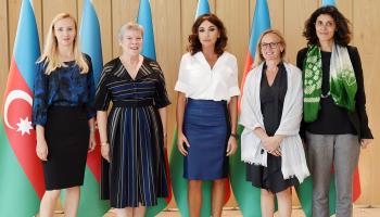 First Vice-President Mehriban Aliyeva met with delegation led by NATO deputy secretary general