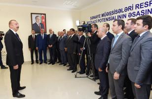 Speech by Ilham Aliyev at the opening of Masalli Industrial Park