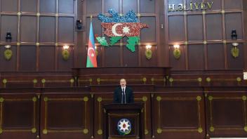 Solemn meeting marking centenary of Azerbaijani parliament gets underway at Milli Majlis