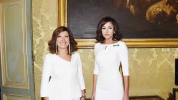 First Vice-President Mehriban Aliyeva met with president of Italian Senate