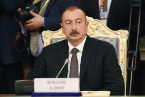 Visit of Ilham Aliyev to Tajikistan