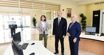 Ilham Aliyev inaugurated Yeni Yashma Wind Power Park in Khizi