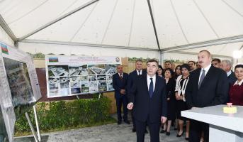 Ilham Aliyev launched drinking water supply to the city of Lerik