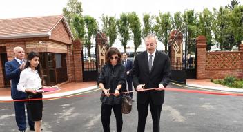 Ilham Aliyev attended opening of Lankaran branch of “Azerkhalcha” OJSC