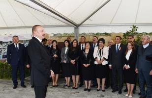 Speech by Ilham Aliyev at the meeting with representatives of the general public in Lerik