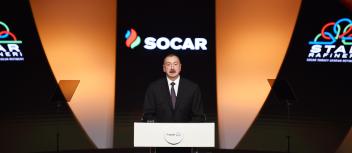 Speech by Ilham Aliyev at the opening ceremony of the Star Oil Refinery