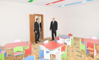 Ilham Aliyev opened orphanage-kindergarten in Imishli district