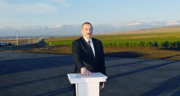 Ilham Aliyev attended opening of Gakh Agropark