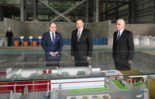 Ilham Aliyev opened non-ferrous metals and foundry plant in Sumgayit Chemical Industrial Park