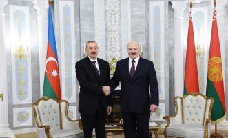 Ilham Aliyev and Belarus President Alexander Lukashenko held one-on-one meeting