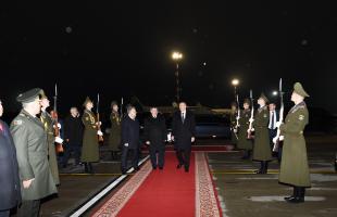 Ilham Aliyev completed official visit to Belarus