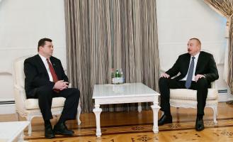 Ilham Aliyev received chairman of Russian Union of Journalists