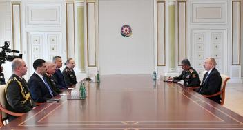 Ilham Aliyev received delegation led by chief of Turkish General Staff