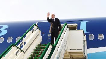 Ilham Aliyev completed official visit to Turkmenistan