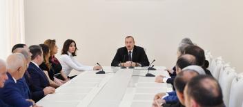 Speech by Ilham Aliyev at the opening Aghdam Mugham Center