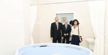 Ilham Aliyev viewed conditions created at newly-renovated Scientific-Research Medical Rehabilitation Institute in Baku