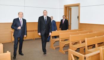 Ilham Aliyev inaugurated new administrative building of Binagadi District Court