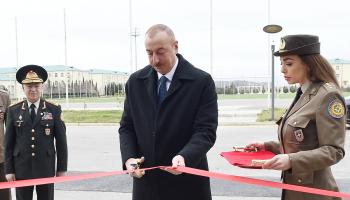 Ilham Aliyev attended inauguration of sports and health center of Ministry of Emergency Situations