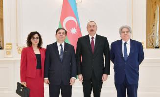 Ilham Aliyev received credentials of incoming Brazilian ambassador