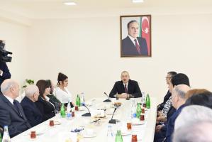 Speech by Ilham Aliyev at the opening residential complex for IDP families in Absheron district