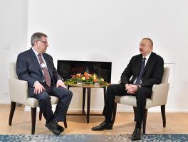 Ilham Aliyev met with The Boston Consulting Group CEO