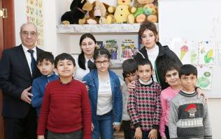 First Vice-President Mehriban Aliyeva visited special school No268 in Baku