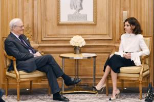 Birinci vitse-prezidenti Mehriban Əliyeva “Rothschild Global Financial Advisory” şirkətinin rəhbəri ilə görüşüb