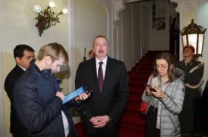 Ilham Aliyev gave interview to Russian TASS news agency in Vienna