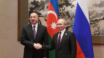 Ilham Aliyev met with Russian President Vladimir Putin in Beijing