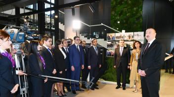 Speech by Ilham Aliyev at the opening of administrative building of DOST Agency and first DOST center