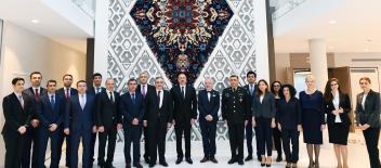 Ilham Aliyev attended inauguration of new building of Azerbaijan`s Embassy in Belgium