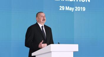 Ilham Aliyev attended opening of 26th International Caspian Oil & Gas-2019 Exhibition and Conference