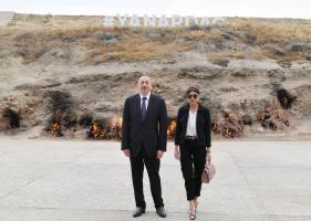 Ilham Aliyev inaugurated Yanardag Reserve after major overhaul