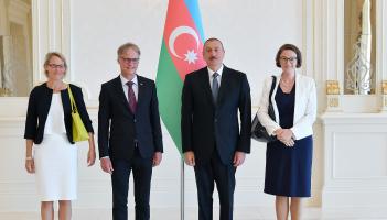 Ilham Aliyev received credentials of incoming German ambassador