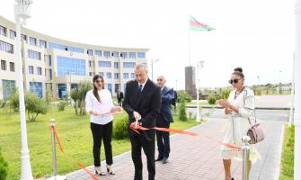 President Ilham Aliyev inaugurated Youth Center in Pirallahi district