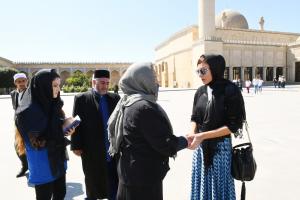 First Vice-President Mehriban Aliyeva visited Shamakhi Juma Mosque