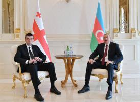 Ilham Aliyev received Georgian Prime Minister Giorgi Gakharia