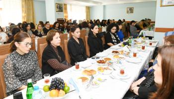 Первый вице-президент Мехрибан Алиева приняла участие в церемонии поминовения видного ученого Васима Мамедалиева