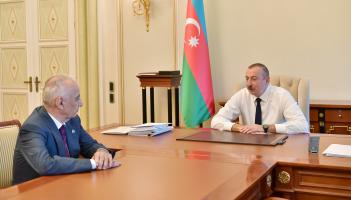 Ilham Aliyev received Deputy Prime Minister Hajibala Abutalibov as he submitted his resignation letter