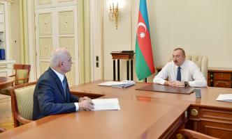 Ilham Aliyev received Shahin Mustafayev in connection with his appointment to new post