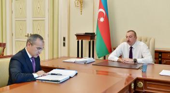 Ильхам Алиев принял Микаила Джаббарова в связи с назначением на новую должность