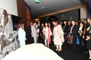 Wives of heads of state and government, who attended 18th Summit of Non-Aligned Movement, visited Heydar Aliyev Center