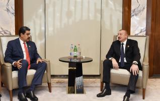 Ilham Aliyev met with President of Venezuela Nicolas Maduro
